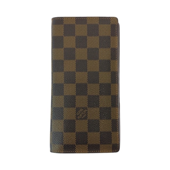 Louis Vuitton Louis Vuitton Damier Long Wallet N60017 Canvas Long Wallet N60017 - Picture 1 of 10